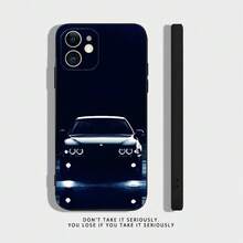Black White compatible with B-BMW-es M3 Phone Case compatible with  17 16,15,14,13,12,11,Pro,XS,Max,XR,Plus,Mini Soft Silicone Black Shockproof, Cover compatible with  17 pro hülle,  17 pro max hülle,  17 hülle,  16 pro hülle - Z7 - Übersicht 9