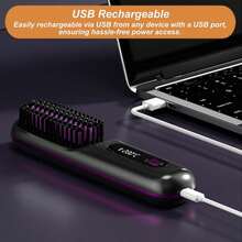 Go Brush Pro,Portable Straightener Brush - Gobrush Pro,Gobrush Pro (D) - trắng - Xem 3