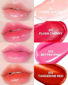 TOCOBO Glass Tinted Lip Balm 011 Flush Cherry 3.5g – Vegan Korean Lip Care For Deep Hydration - Tinted Glass Glow Moisturizing With Vibrant Cherry Pink Color - Non-Sticky Radiant Finish - 011 淺櫻桃 - 查看 2