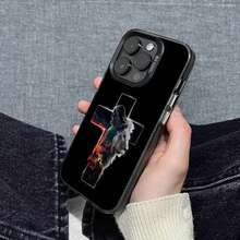 Cristo Jesus Phone Case 16 15 14 13 12 11 Pro Max Plus Color Shockproof Back Silver Cover,Cover compatible with Funda para 17, funda para 17 Pro, funda para 17 Pro Max, Cover compatible with funda 17 pro max, funda 17 pro, funda 17, funda 16, funda 16 pro max, funda 15 - z10 - Ver 7