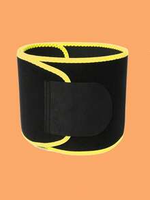 1pc, 2025 New Style Sweat-Absorbing Waistband For Sports And Fitness, Waist Support For Deep Squats And Running Training, Belly Control Belt For Men And Women, Fat Burning, Body Shaping, Warm And Cold-Proof - Multicolor - View 22