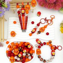 6/25/28/66/70pcs 3D , Doctor, Firefighter Silicone Beads - 15mm Round, 14mm Hexagon And 12mm Spacer Beads, For DIY Keychains, Lanyards, Pens, Focal Beads And Accessories - Colorful Fun Character Beads With Fire Truck, Car, Badge Designs, Firefighter Accessories, Keychain Supplies, Fun Designs, Durable Beads, Pendant Beads, Jewelry Making Supplies - 3D Career Series - View 10