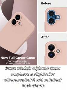 防震矽膠手機殼，適用於 Apple 17/16/15/14/13/12 Pro Max、S23 Ultra、Note 11、Apple 17/Apple 17 Pro/Apple 17 Pro Max、Reading Apple 13、Reading Apple 16、Black Beauty、Friends' Apple 17 Pro Max、Honor Magic 7 Lite、A40、Apple 13、Apple 手機殼、手機保護殼、手機配件、A56 5G、Apple 13 Mini 手機殼，情人節禮物，新年禮物 - 粉色 - 查看 6
