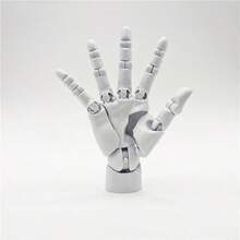 New Ultra-Soft Articulated Right Hand Model, 1/2 Knuckle Movable, Painting Mannequin, Posable Doll, Birthday/Christmas/Halloween Gift, Perfect Present - Multicolor - View 7