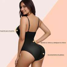 3 PCS Body Moldeadora de Mujer,Shapewear Body para Mujer con Control de Abdomen,Can Efecto de tensar el Abdomen y Levantar los glúteos,Perfecto para recuperación posparto y Modelado Corporal - Extra Grande - Ver 5