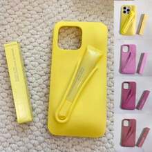 Phone Case Stylish Silicone Funny Women Girls Phone Case For IPhone 17/16/15/14/13 Pro Max/Pro 16/15/14 Plus 17 Air 17/16/15/14/13 Anti-Drop Shockproof Back Cover - 檸檬提尼 - 查看 1