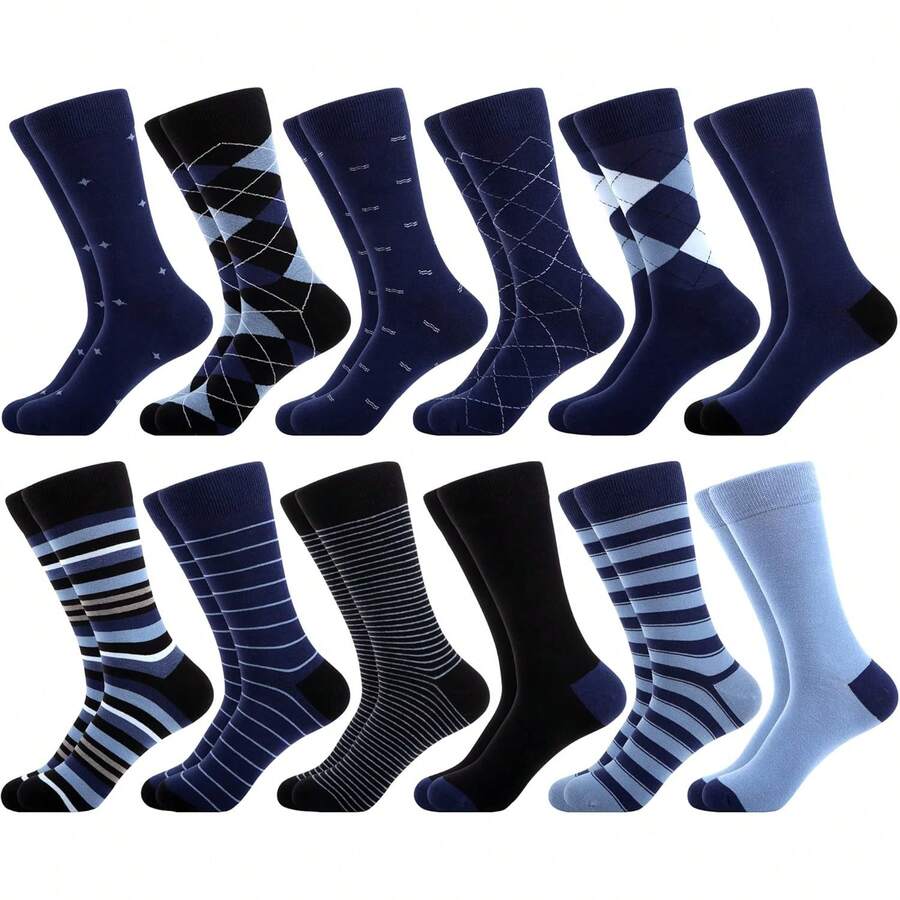 Athletic Socks - Geometric Café-6m - View 1
