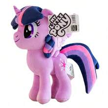 Hasbro Hasbro 我的小马驹 30 厘米毛绒玩具，官方正品暮光闪闪萍琪派小蝶彩虹冲刺毛绒玩具，适合女孩的柔软可拥抱毛绒玩具，适合女孩的理想生日假期可爱礼物 - 暮光閃閃 - 查看 2