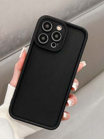 Etui na telefon z włókna bambusowego z perforowanymi krawędziami i okrągłymi krawędziami, odporne na wstrząsy, do 'a