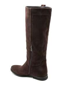 Women's Premium Customized Suede Boots - Elegant & Comfortable, Available In Multiple Colors - Brown - View 4
