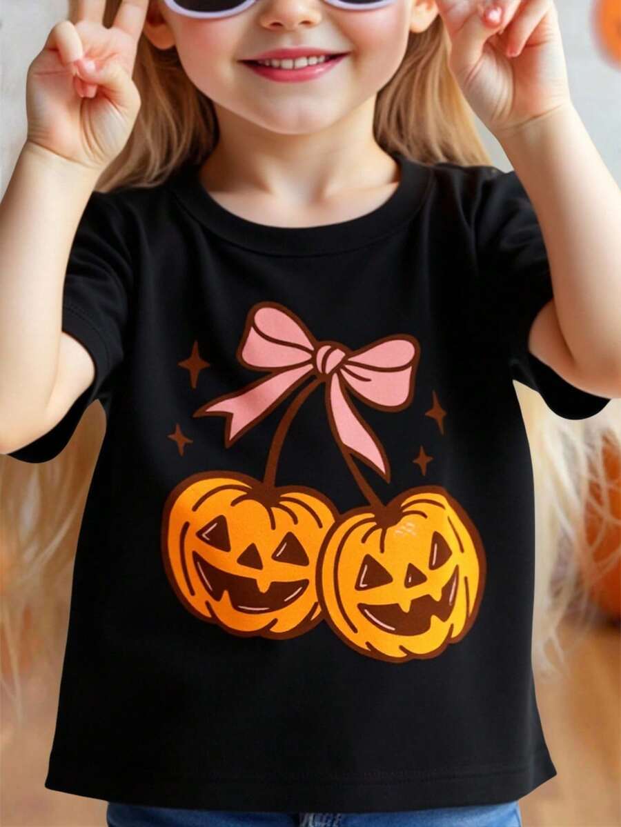 Young Girls T-Shirts - Black - View 1