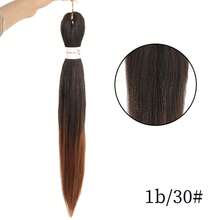 Brown Blonde Highlights Synthetic Wigs For Women Daily Party Use Long Wavy Curly Natural Wig With Bangs Heat Resistant Hair Wig - Multicolor - View 11