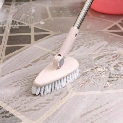 Bathroom Cleaning Brush Long Handle Floor Brush To Dead Corner Hard Hair Tile Wash Toilet Hard Hair Home Toilet