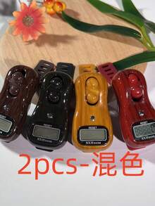 手动滚球计时器，多色可选：栗棕色、静谧黑色、枯萎黄色、玫瑰红色，手动滚球计时器，缓解压力 - 彩色 - 查看 12