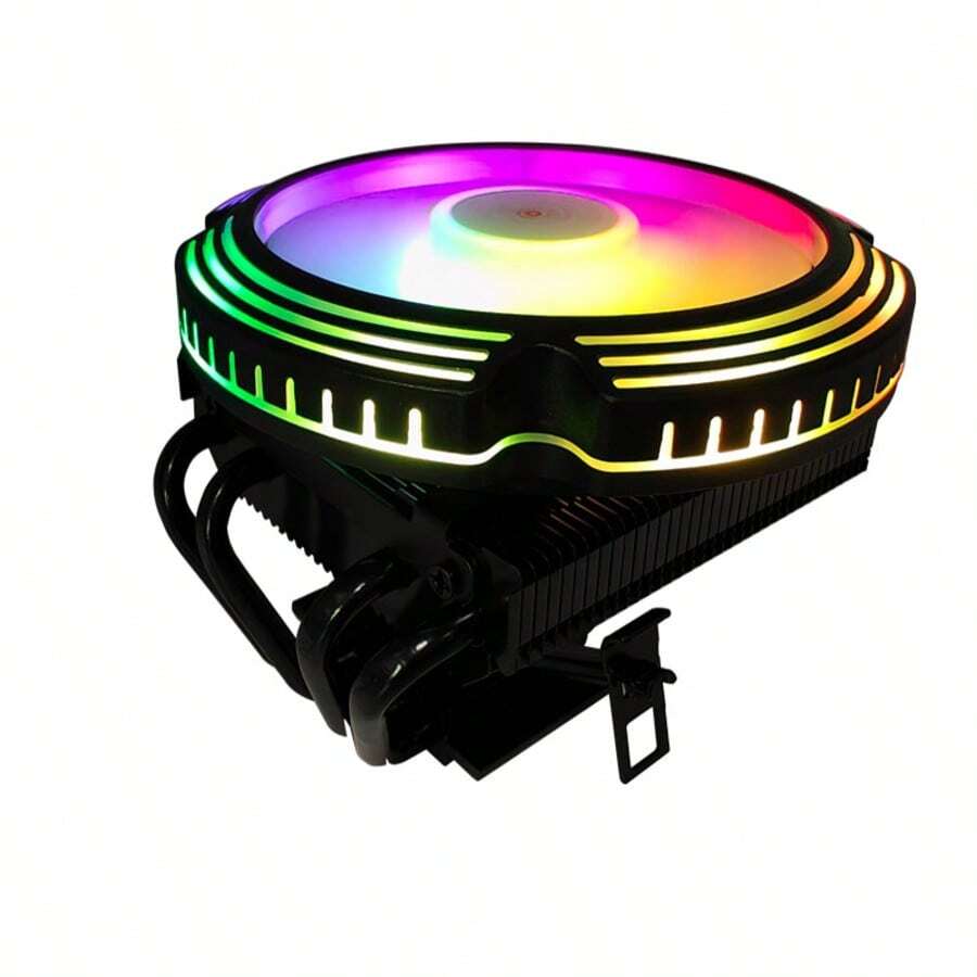 ARGB CPU Luftkylare 4PIN PWM 4 Värmerör 120MM PC Radiator För Intel LGA ...
