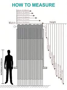 1 件亚麻纹理流苏边美式窗帘，半透明卧室窗户隐私窗帘，透气透明客厅窗帘 - 綠松石色 - 查看 3