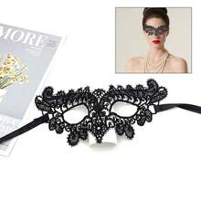 1 件性感蕾丝眼罩舞会面具化妆舞会面具适用于化妆派对角色扮演 - 蕾絲面具 - 查看 28