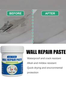 Waterproof And Leakproof Magic Repair Paste: Repairs Cracks, Holes, And Seals In Ceilings, Walls, And Pipes. Quick-Drying, Long-Lasting, And Excellent For Bathrooms, Kitchens, Walls, Pipes, Etc. (The Pointed Design Allows For Greater Control, Making It A Convenient, Oversized DIY Tool For Repairs.) (New And Old Versions Are Sent Randomly.)