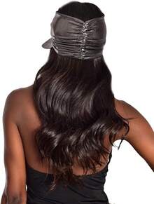 Women Beret Hats - Metallic Gray - View 2