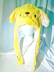 Sanrio Sanrio Cinnamoroll Hat,Cinnamoroll Hat Floppy Ears,Cinnamon Roll Hat,Cinnamoroll Hat Moving Ears,Hello Kitty Hat,Kuromi Hat,Kuromi Beanie,Bunny Hat,Moving Ear Hat