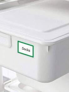 250pcs/Roll Color Blank Sticker Labels, Handwritten Markings, Roll Sorting Labels, PVC Waterproof Large-Sized Bottle And Spice Jar Labels, School Supplies. Food Packaging Tape&Stickers&Labels, Kitchen Storage And Organization. Home And Daily Necessities