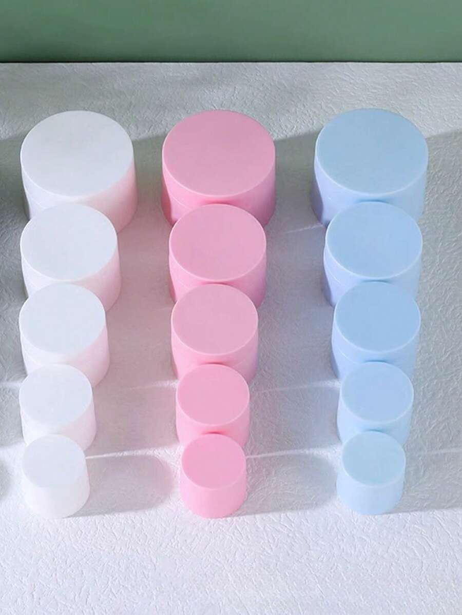 5克 15克 20克 30克 50克/10个装 乳霜 PP磨砂塑料分装盒 化妆品乳液面膜盒 旅行面霜盒 空瓶，便宜，圣诞礼物，化妆品，化妆工具，廉价商品，礼品，女士礼品，圣诞礼物 - 彩色 - 查看 1