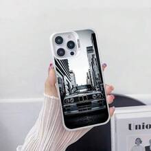 Funda de teléfono compatible con coche B- Bmwes-S E30 compatible con  16 15 14 13 12 11 Pro Max Plus, funda trasera plateada a prueba de golpes, funda compatible con  17 pro max, funda  17 pro, funda  17, funda  16 pro max - z3 - Ver 9