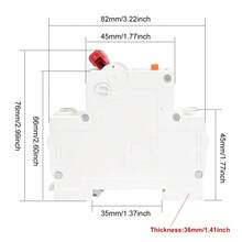 [Aggiornamento della ] Interruttore differenziale magnetotermico (RCBO), protezione da sovraccarico e cortocircuito, interruttore automatico per quadro elettrico domestico, guardiano della