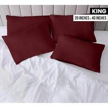 Bed Pillows - Burgundy - View 3