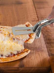 1 Pc Stainless Steel Multi-Functional Frying Clip For Steak, Fish, Meat, AndTNoodles -Ideal For Barbecues And Baking - Easy To Use