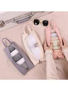 Travel Underwear Storage Bag, Portable Clothing Pouch, Suitable For Travel Organizer Bag, 3D Bra And Sock Storage Bag