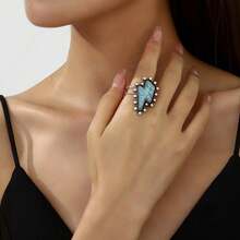 Accessories Western Turquoise Bohemian Ring