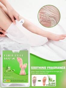 Foot Peeling Mask (6 Pack) Exfoliant For Peeling Off Calluses, Natural Exfoliator For Dry Dead Skin, Callus, Repair Rough Heels Soft Smooth Touch