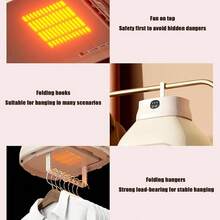 Portable Clothes Dryer, Mini Dryer Machine - Compact And Convenient Drying Solution For Apartment, Dorm, RV - Quick And Easy To Use Compact Dryer Machine With Dryer Bag For Delicate Garments, Underwear, Small Clothes - White - View 7