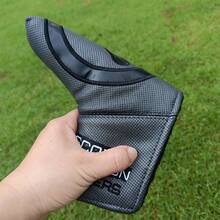 Fashion Design PU Leather Embroidered Golf Club Blade Putter Head Cover - Multicolor - View 2