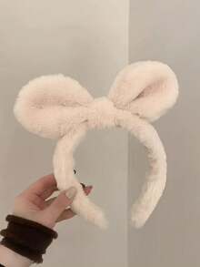 2 piezas/1 pieza Diadema con orejas de gato leopardo, orejas de conejo, orejas de oso, decoración de ambiente, accesorios de disfraz para fiesta de Halloween para adultos y niños