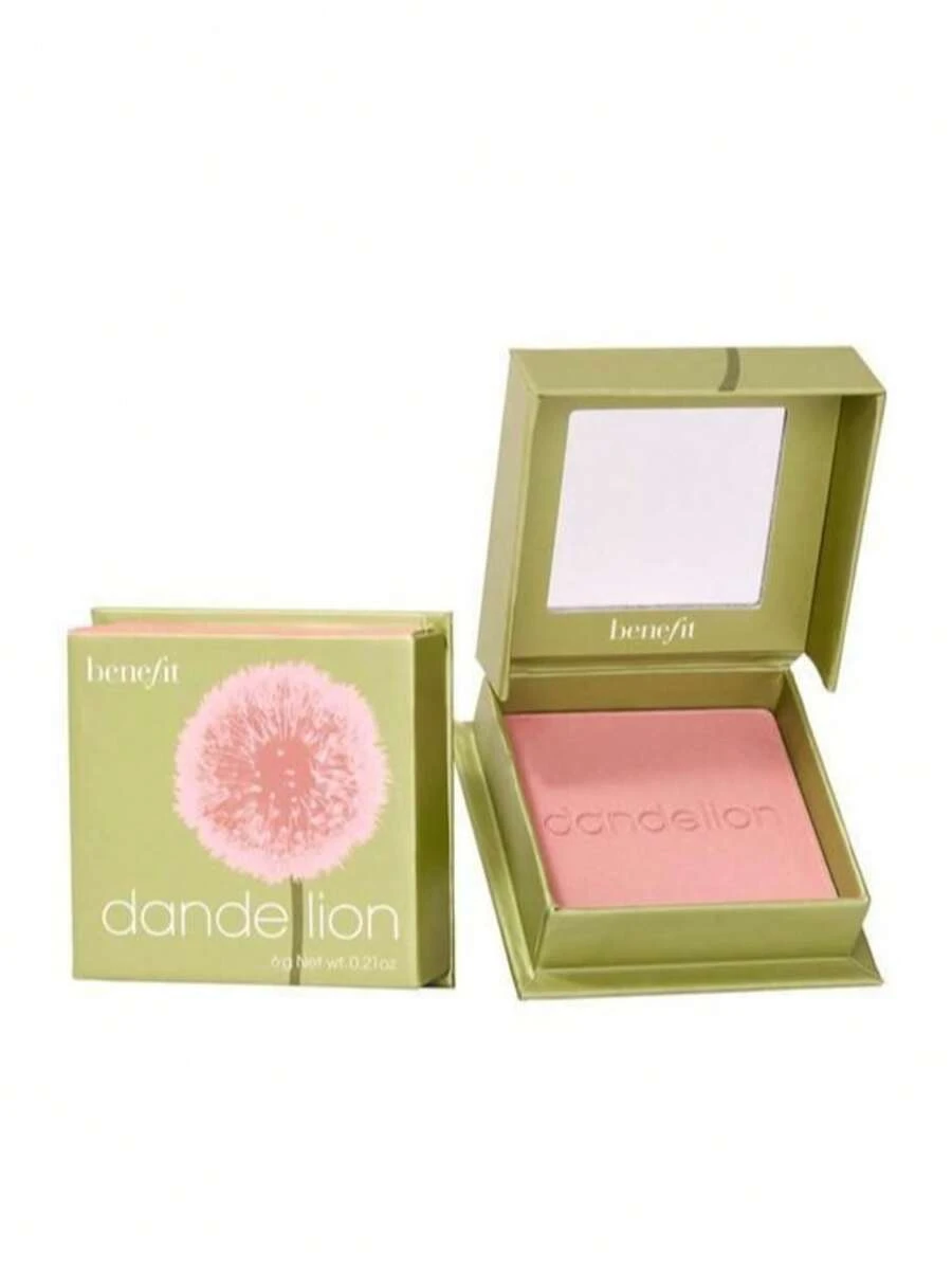 Phấn má hồng Benefit Wanderful World Silky Smooth Powder Blush #Dandelion Pink Radiant Blush 6g/0.21oz | Chống mồ hôi | Không gây mụn | Không lem | Có thể tán nhiều lớp | Tạo hiệu ứng má hồng tự nhiên | Làm sáng và làm mờ khuyết điểm | Công thức mịn mượt, dễ thoa | Mang lại vẻ rạng rỡ tươi tắn | Phù hợp cho trang điểm hàng ngày và các dịp đặc biệt