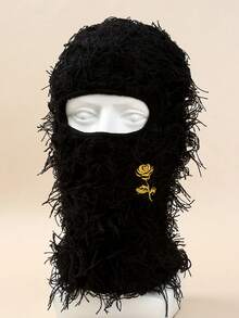 Balaclava Ski Mask Knitted Face Mask With Hole, Balaclava Hat, Party Parody Accessory, Warm Headgear For Outdoor Activities Windproof Neck Warmer Full Face Ski Mask