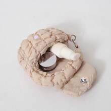 Mini Bolsa Negra Mini Nube Riñonera Ligera Sólida Cierre de Botón  con Monedero Decorativo y Bolsa para Auriculares - Blanco - Ver 7