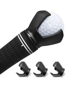 1pc Golf Ball Picker, Made Of Rubber And Zinc Alloy, Golf Supplies, Golf Accessories, Convenient And Practical Golf Training Assist Tool