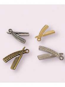 Razor Pendant (Maria Navalha And Zé Pelintra) - 金色 - 查看 1