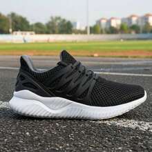 Unisex Challenge Sneakers Fitness Fashion For Training Gym And Walking - Xám - Xem 8