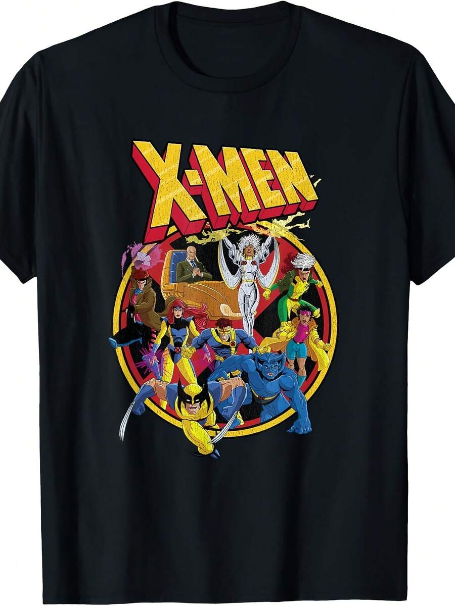 X- Animated Series Retro 90s T-Shirt - Style 13 - View 1