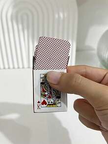 Set de cărți de joc mini – pachete 1/2/5/8, set de cărți în miniatură pentru case de păpuși, petreceri și cadouri