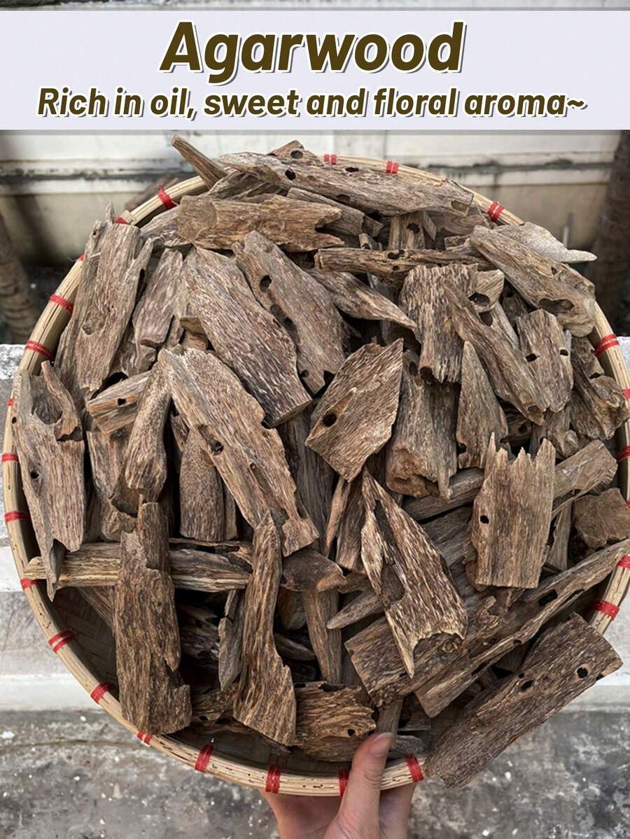 5g, Authentic Natural Agarwood, High Oil Agarwood, Rich Fragrance, Calming And Sleep Aid, Long-Lasting Aromatherapy, Purifying The Air, Soothing The Mind, Gift, Send To Friends, Indoor, Make Tea, Party, Yoga, Meditation - High Oil Agarwood - View 1