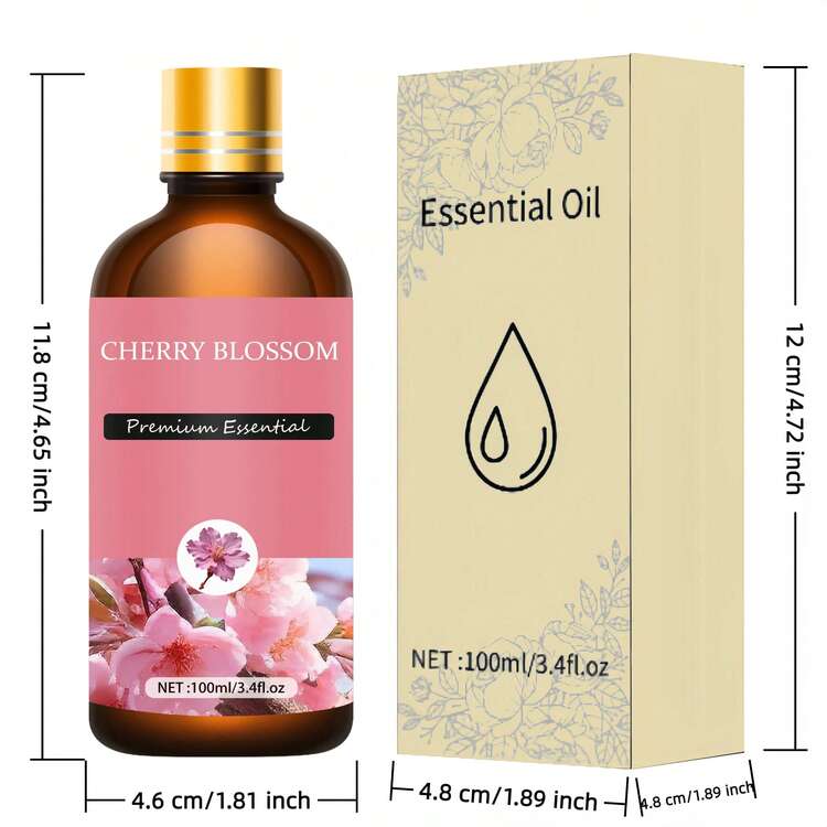 100ml/30ml/10ml 樱花精油香水身体油精油扩香器 Truly Aceite 原装香水 - 櫻花 - 查看 9