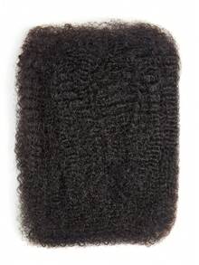 CEXXY Afro Kinky Curly Bulk Human Hair For Braiding 50g/Pack 100% Human Hair Extensions For Braiding, Twists, Locs, Crochet And Micro Braiding Natural Black Afro Bulk Hair For Women Soft Real Human Hair No Selvedge Heat Resistant And Dyeable Realistic Texture Soft And Stretchy Ideal For Students And Heat Resistant Styling. - SPure Natural - 查看 2