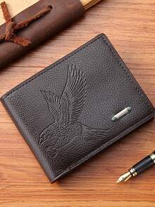 6 件套：男士简约钱包 + 商务休闲手表 + 串珠手链，父亲节、生日、周年纪念的完美礼物 - 棕色套裝 - 查看 5