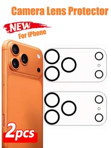 ZYONS 2 Packs Camera Lens Protector Compatible With IPhone 17 Pro Max/17 Air, Shatterproof HD Clear Lens Cover, Anti-Scratch Protection, Easy Installation Kit, Compatible With IPhone 17 Pro/17 Pro Max/17 Air/17/16 Pro Max/16E/15 Pro Max/14/13/12/11 Series