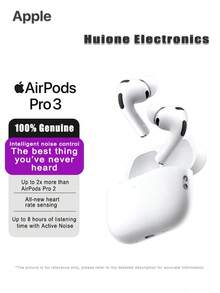 APPLE AirPods Pro 3 Wireless Earbud P57 Dust, Sweat And Water Resistance. - White - View 1